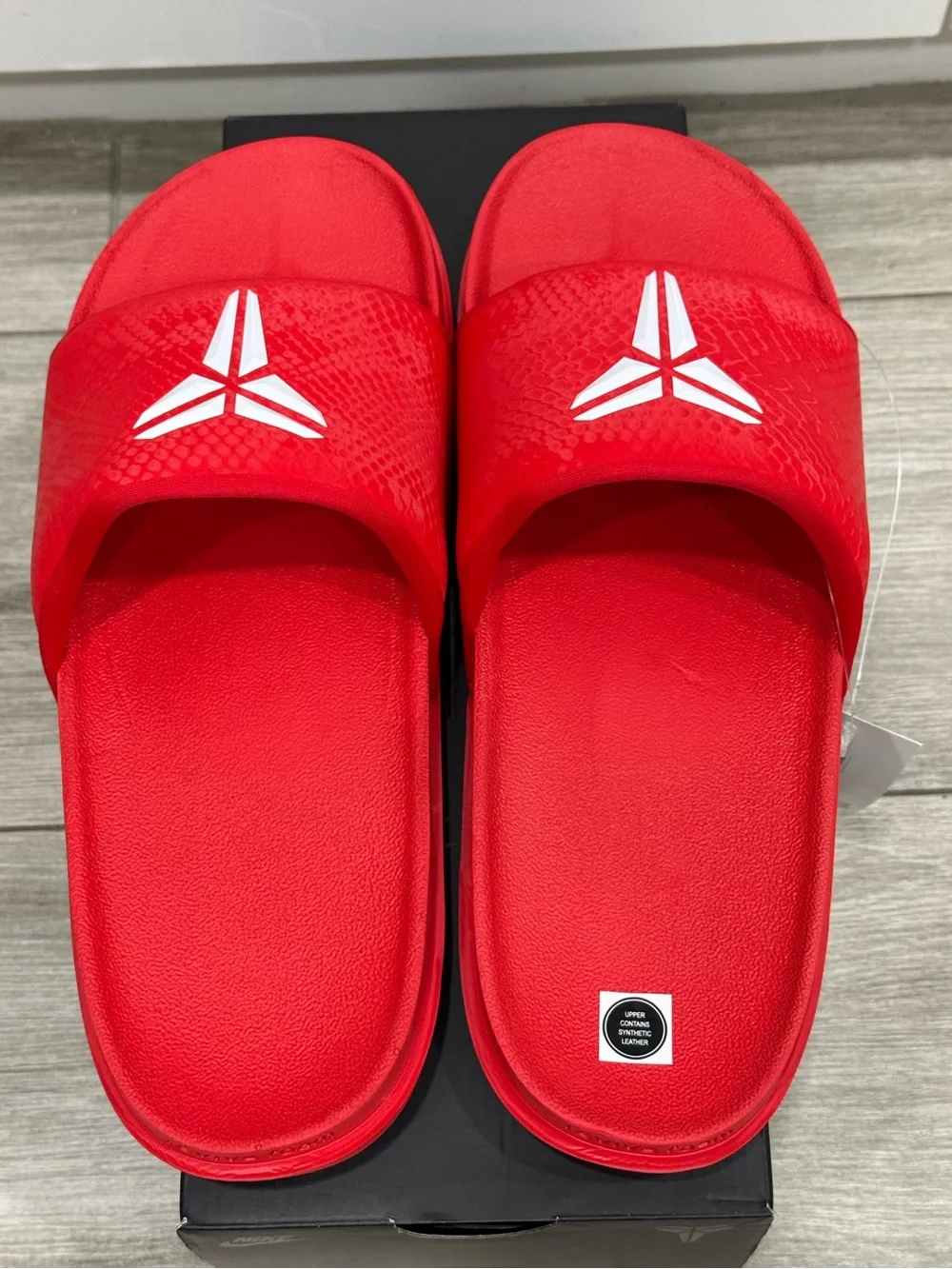Men's Nike Kobe Bryant Offcourt Slide University Red IF2870-600 White Slides 13
